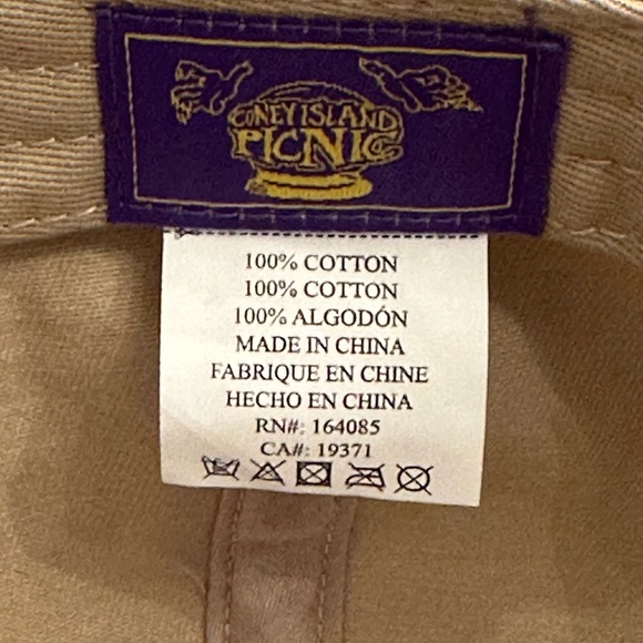 Anthropologie Monaco Equestrian Center Tan baseball cap main image 4